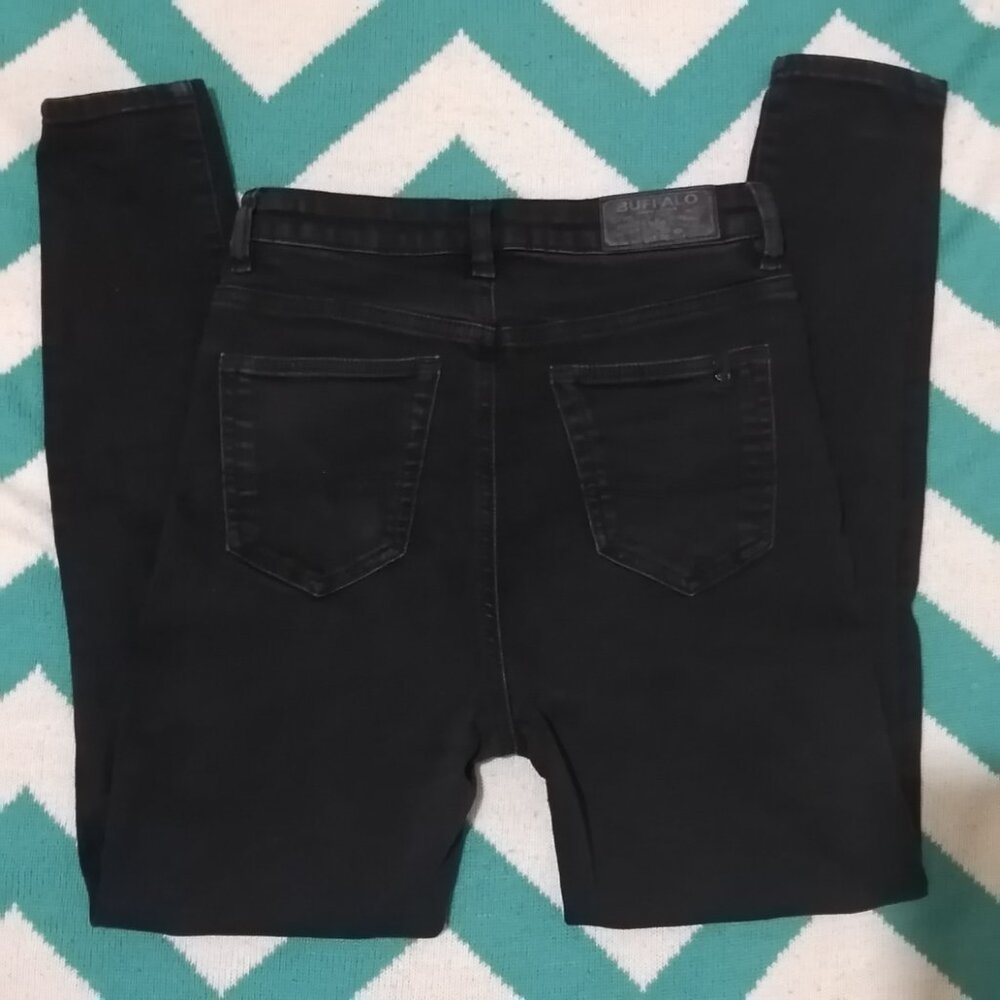 🇨🇦 Buffalo David Bitton Jeans, Skylar (Black) - Picture 3 of 7